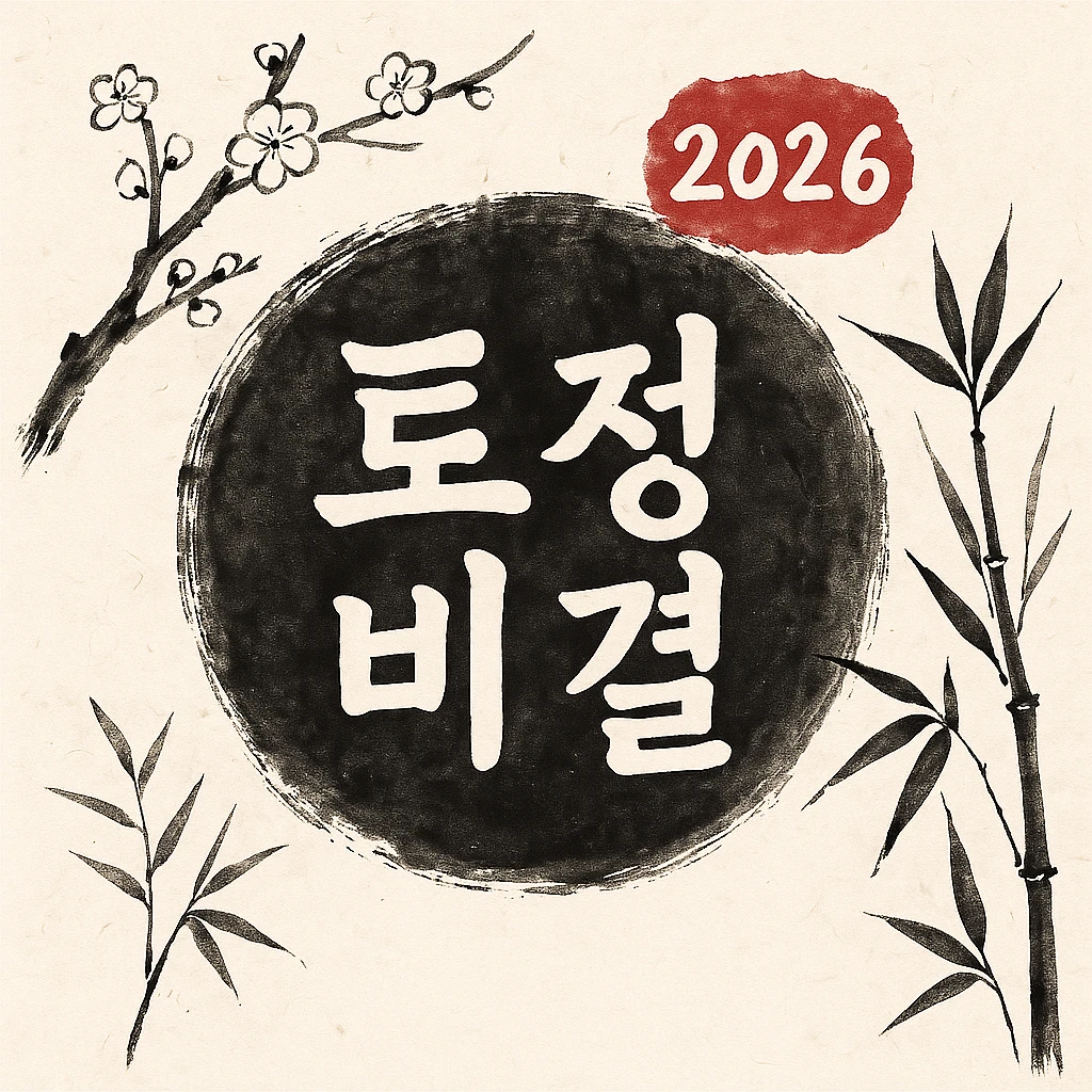 2026 토정비결