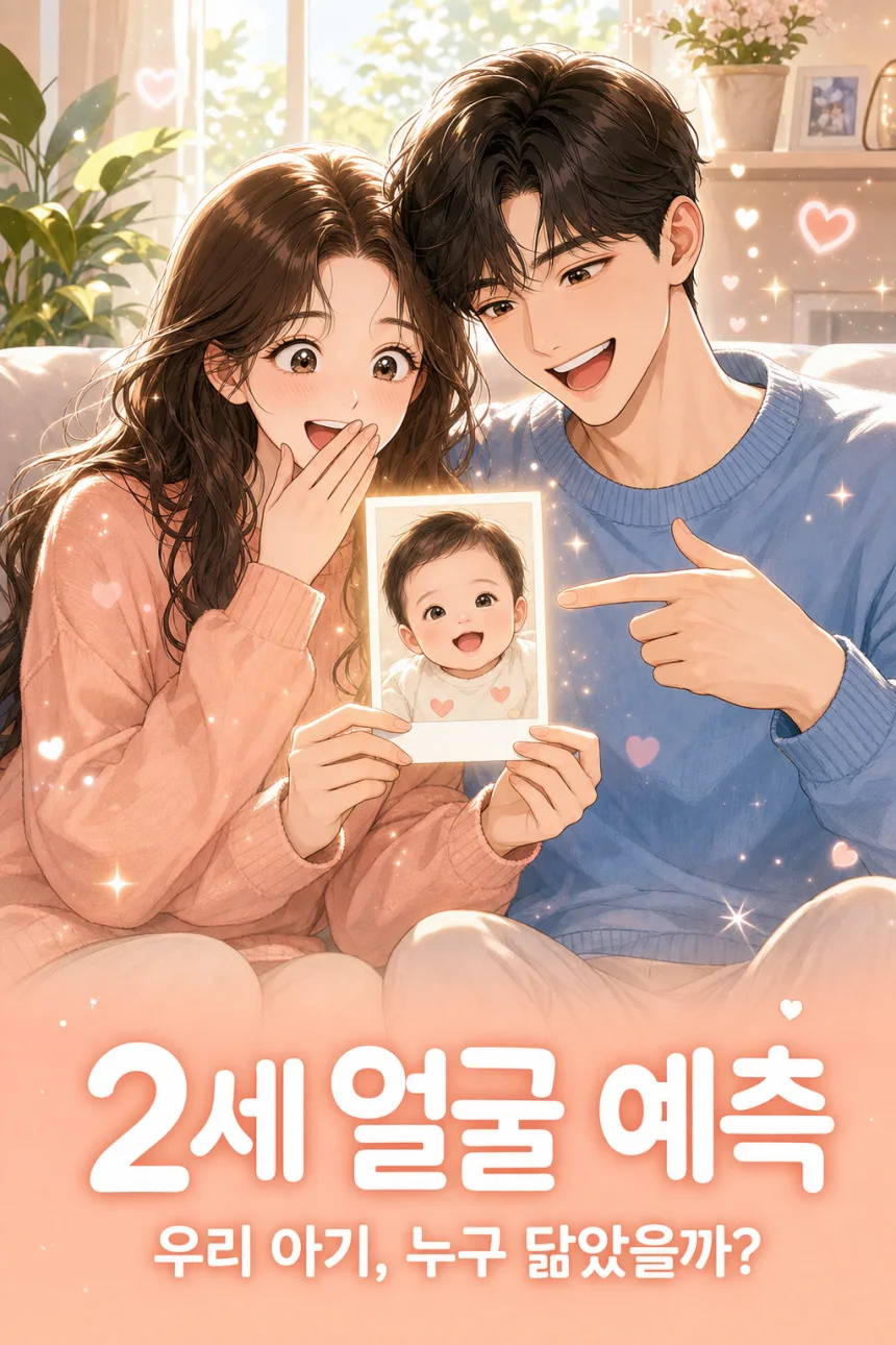 2세 얼굴 예측